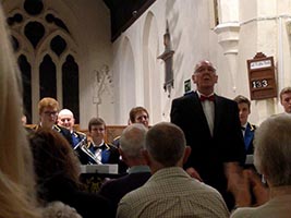 Hathern Band play in aid of Hathern Church