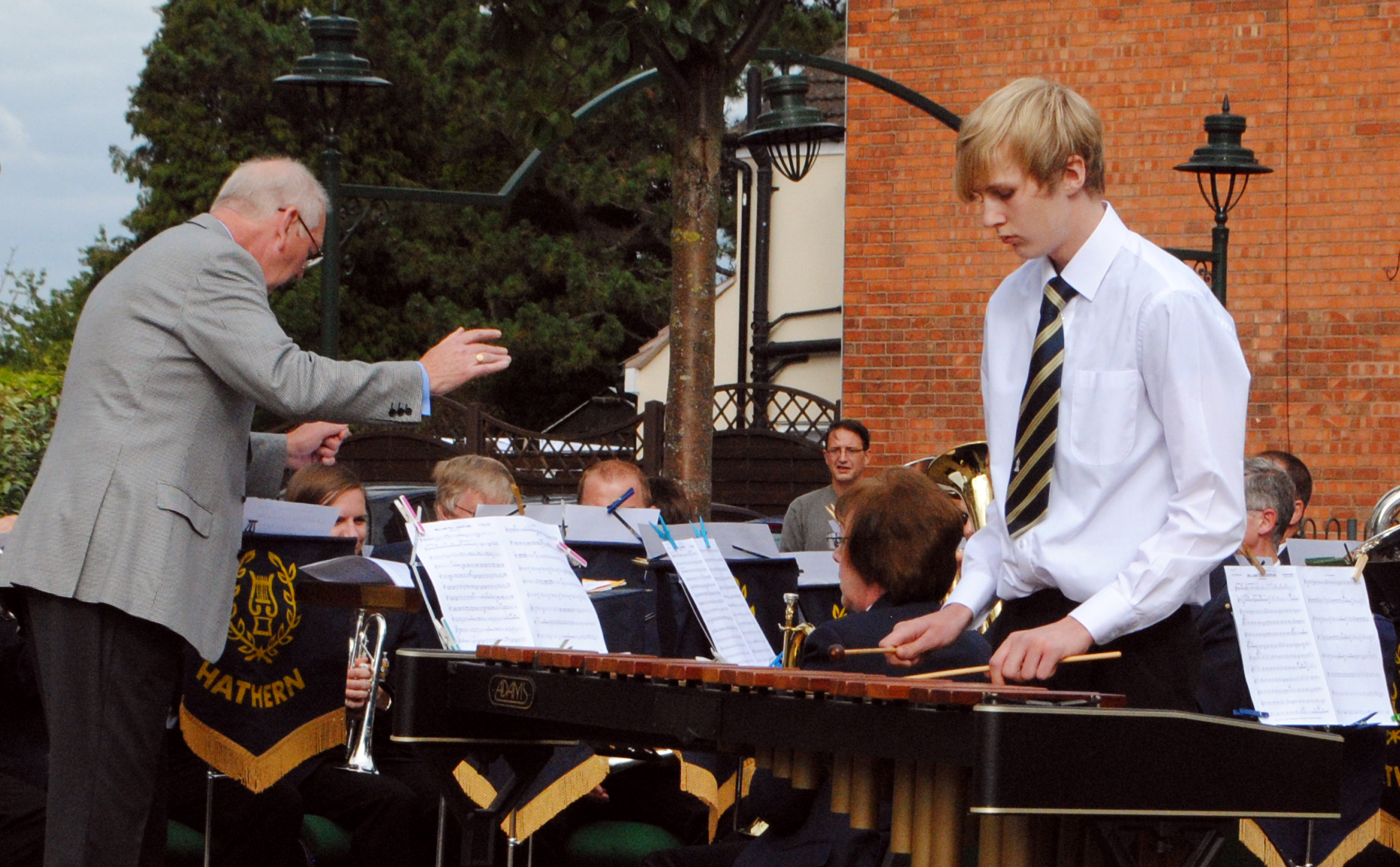 Hathern Band on Quorn Banks